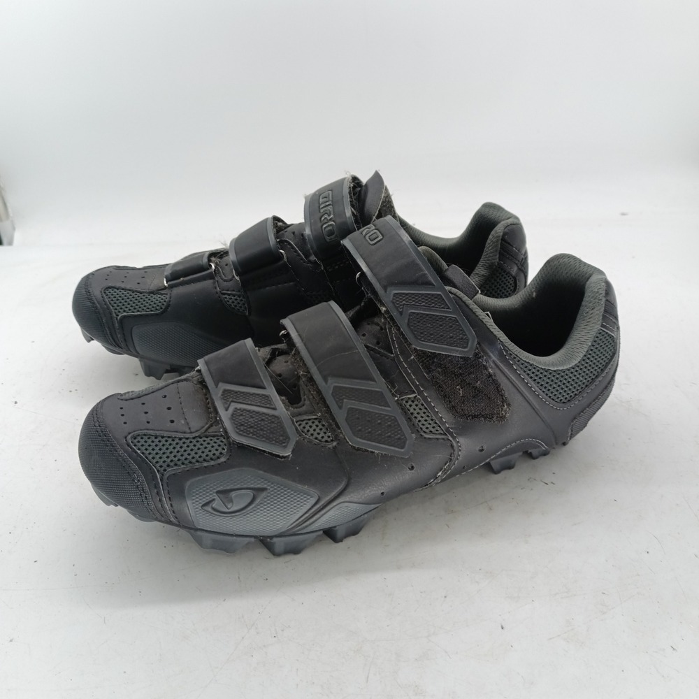 Giro Carbide Mens Mountain Bike Shoes Black Size 43 US 9.5 SPD Cleats MTB s15